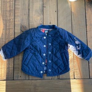 Baby B’Gosh 6 month quilted jacket with plaid lining